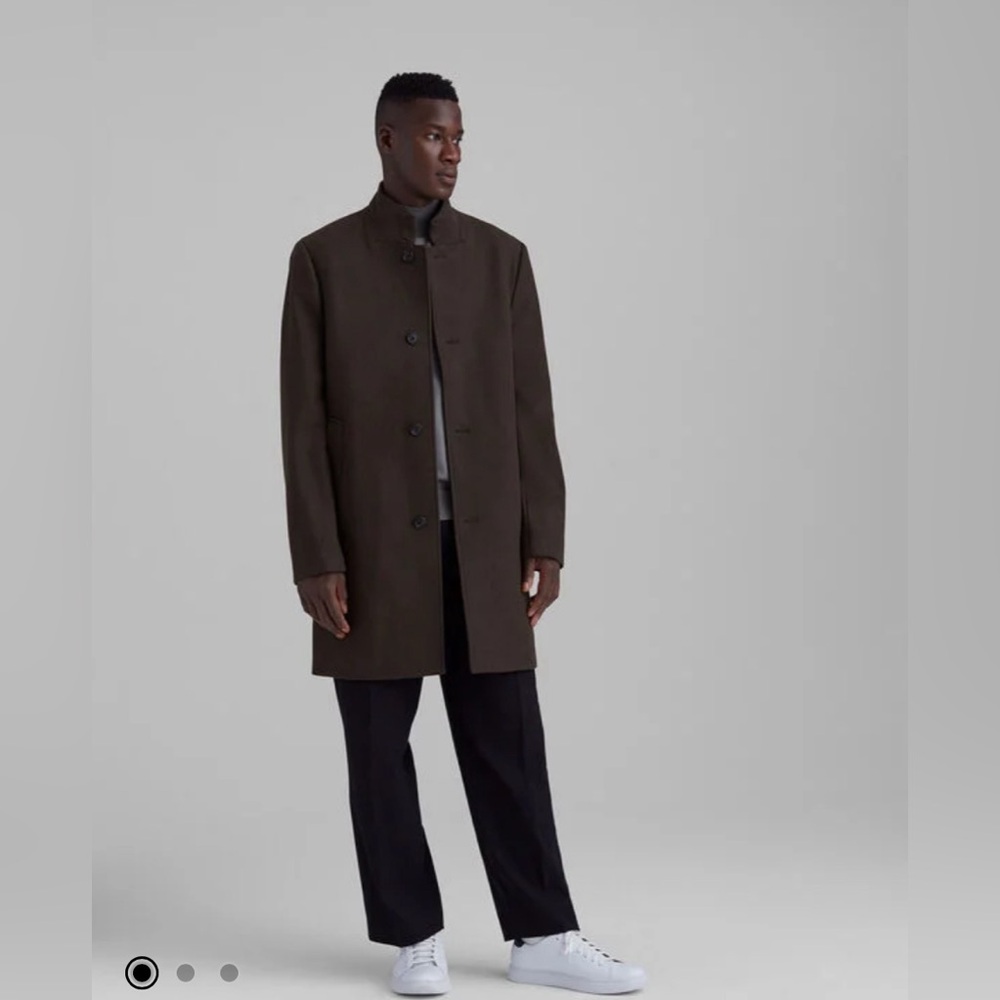 Club Monaco Loukas Coat Olive Size L